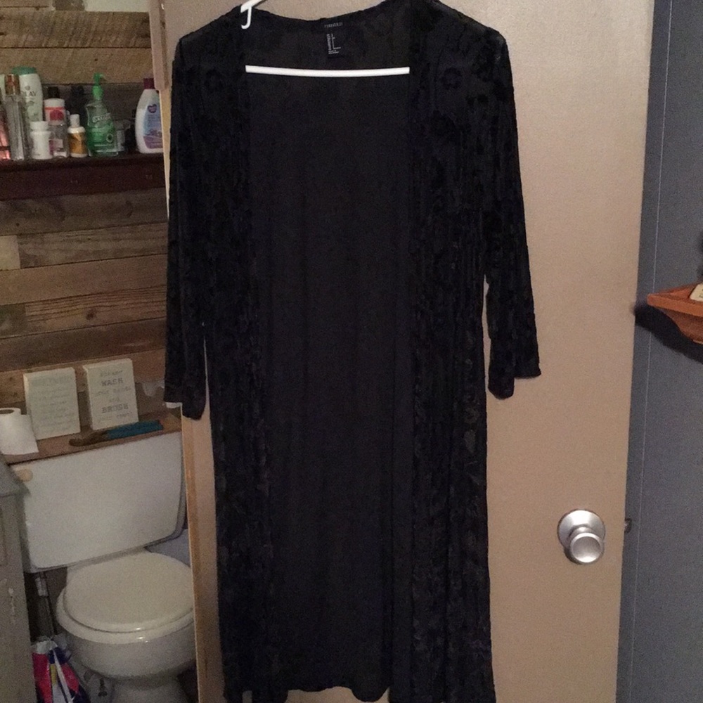 Forever 21 lace cover up